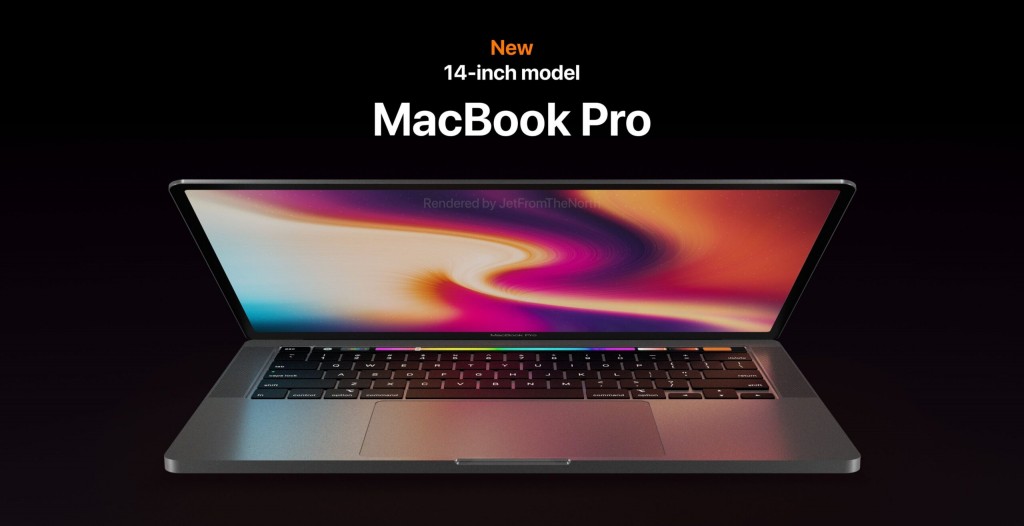 2021款MacBook Pro机型基于M1X芯片 将移除屏幕下方品牌标识 | 雷锋源中文网